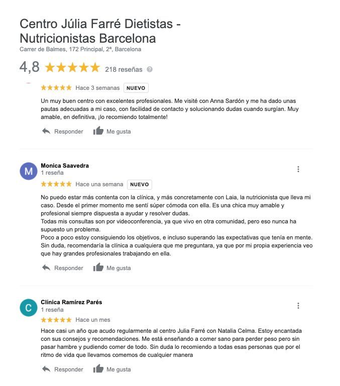 opiniones-dietistas-nutricionistas opiniones nutricionista Júlia Farré